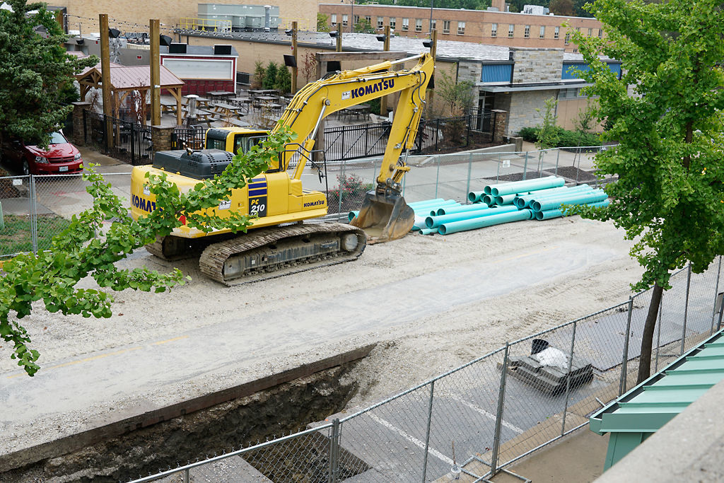 The Flat Branch Relief Sewer Project 3 impacts traffic between Elm and Cherry Street